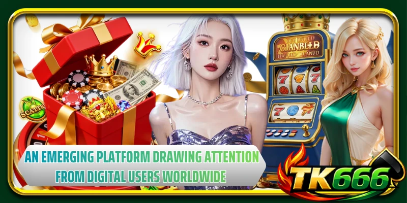 An emerging platform drawing attention from digital users worldwide