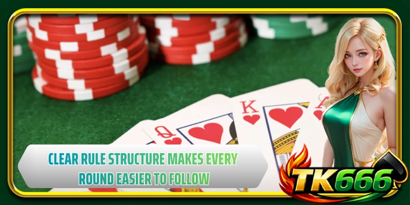 Clear rule structure makes every round easier to follow