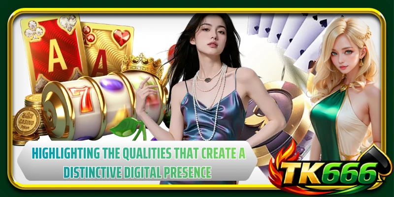 Highlighting the qualities that create a distinctive digital presence