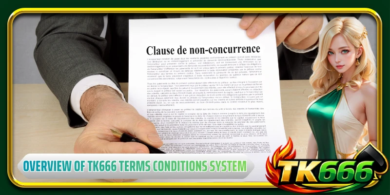 Overview of TK666 terms conditions system rules