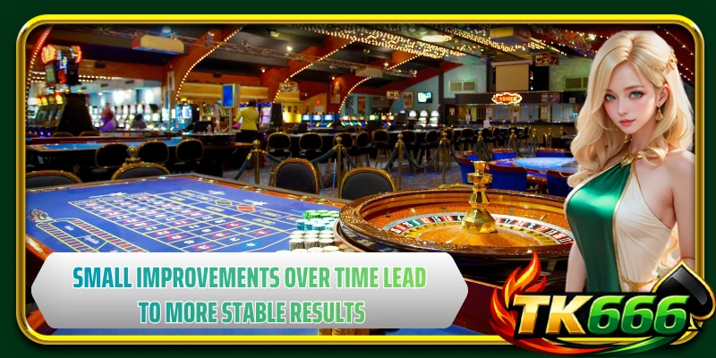 Small improvements over time lead to more stable results