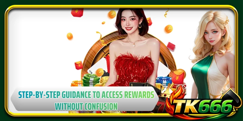 Step-by-step guidance to access rewards without confusion