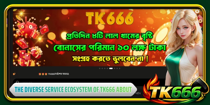 The diverse service ecosystem of TK666 about